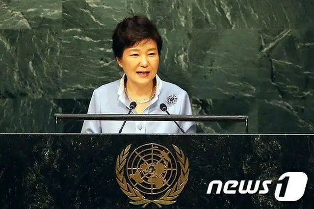 朴大統領、北朝鮮の核・人権・統一問題解決に向け国際協力を強調＝国連総会演説