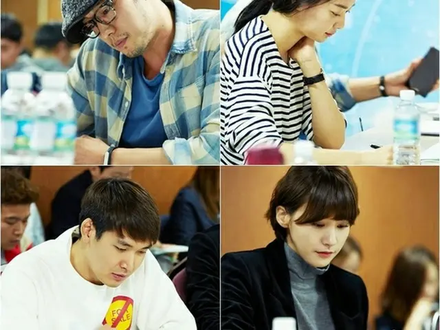 韓国俳優ソ・ジソブと女優シン・ミナが、新ドラマ「オー・マイ・ビーナス」の台本読み現場での姿を公開した。（提供:news1）