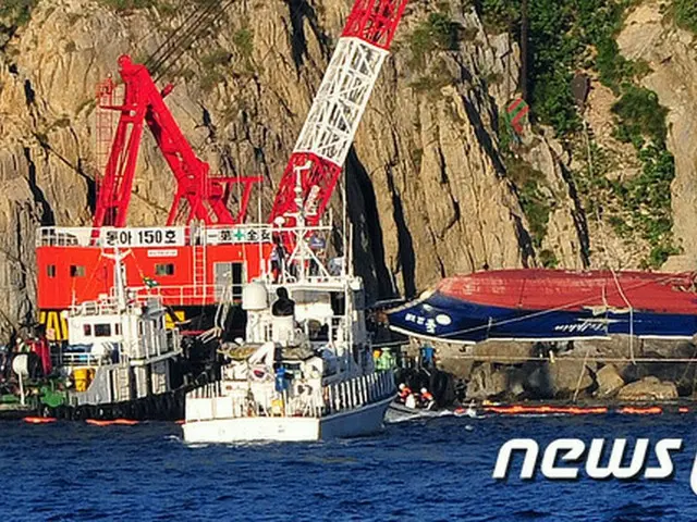 18人の命を奪った釣り船「トルゴレ（＝イルカの意）号」の転覆事故は船長のミスによる人災だったことが明らかとなった。（提供:news1）
