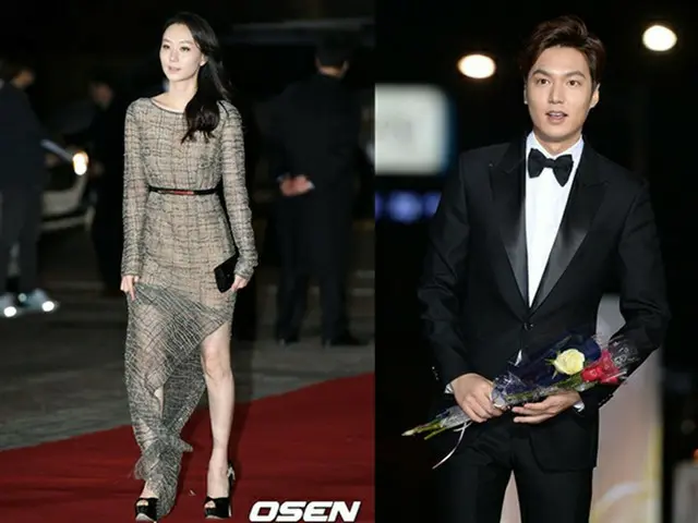 俳優イ・ミンホと女優イ・ユヨンが「第52回大鐘賞映画祭」で新人俳優賞を受賞した。（提供:OSEN）