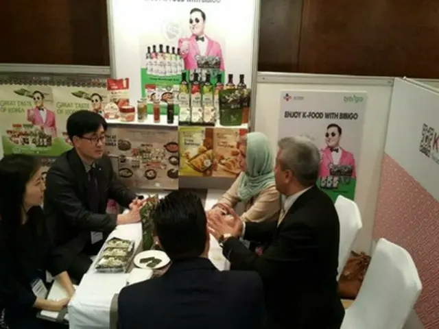 アラブ首長国連邦（UAE）ドバイで開催された「2015韓国食品博覧会」に22の食品輸出企業が参加し、1200万ドル（約14億円）の成果をあげた。（提供:news1）