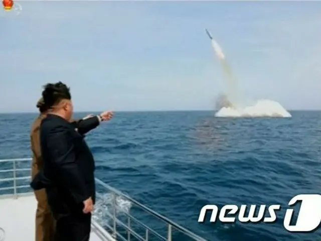 北朝鮮・金正恩（キム・ジョンウン）第1書記が、先ごろ潜水艦弾道ミサイル（SLBM）追加発射実験を視察した可能性があることがわかった。