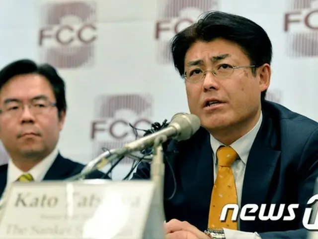 産経新聞の加藤達也前ソウル支局長が、韓国の朴槿恵（パク・クネ）大統領の名誉を毀損した容疑で起訴されてから1年2か月で、無罪判決を宣告された。（提供:news1）
