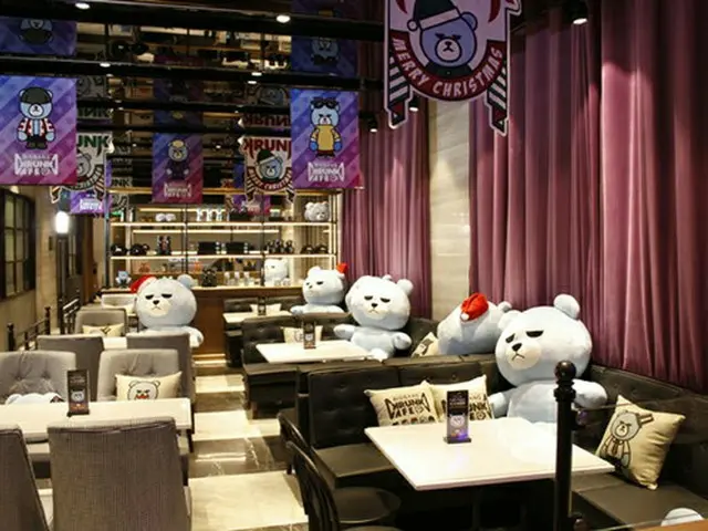 YGキャラクター”KRUNK”、上海の若者を虜に＝日本に続き中国でもコラボカフェ「BIGBANG x KRUNK CAFE」をオープン（提供:OSEN）