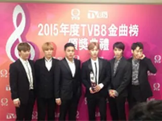 「N-SONIC」、香港「2015 TVB8 金曲榜」ベストソング賞受賞