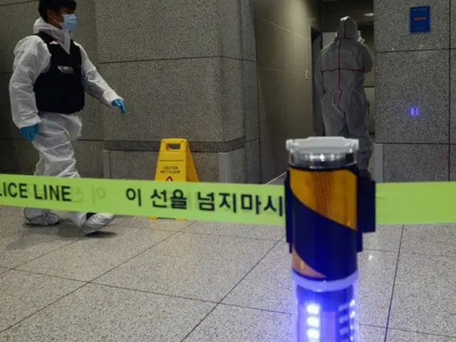 29日、仁川国際空港の旅客ターミナルC入国場横のトイレで爆発物と思われる物体が発見された。（提供:news1）