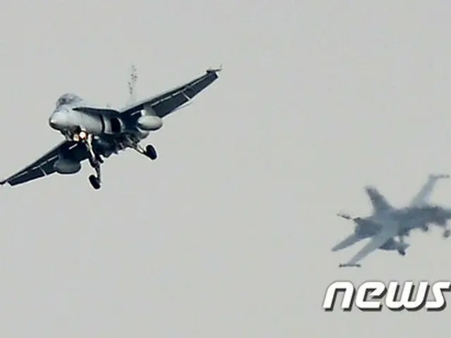韓国と米国が7日、定例の合同軍事演習「キー・リゾルブ」と野外機動訓練「フォールイーグル」を歴代最大規模で開始した。