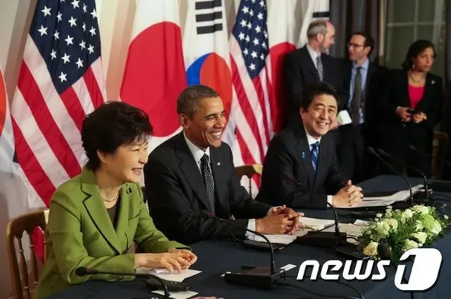 第4回核安保サミット出席の朴槿恵大統領は、日米韓首脳会議直後のマスコミ向け発表で、強力で実効性のある北朝鮮制裁のための国際協力を促す予定だという。（写真は2014年時のもの / 提供:news1）