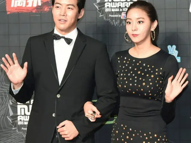 韓国俳優イ・サンユンが、ガールズグループ「AFTERSCHOOL」ユイとの熱愛について直接口を開いた。（提供:news1）