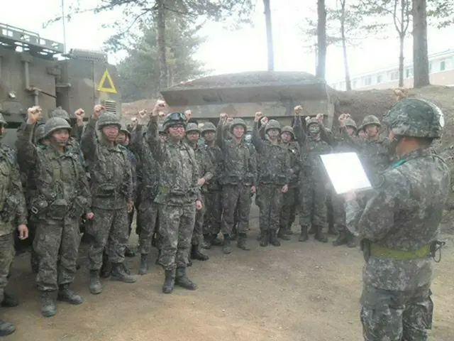 ユンホが所属する第26師団の兵士たち（韓国陸軍公式サイトより）