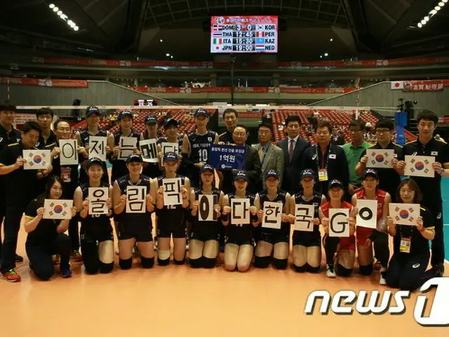 韓国女子バレーボール代表（FIVBランキング9位）が2016リオデジャネイロオリンピックで開催国ブラジル（3位）、ロシア（4位）、日本（5位）、アルゼンチン（12位）と組別予選を戦う。