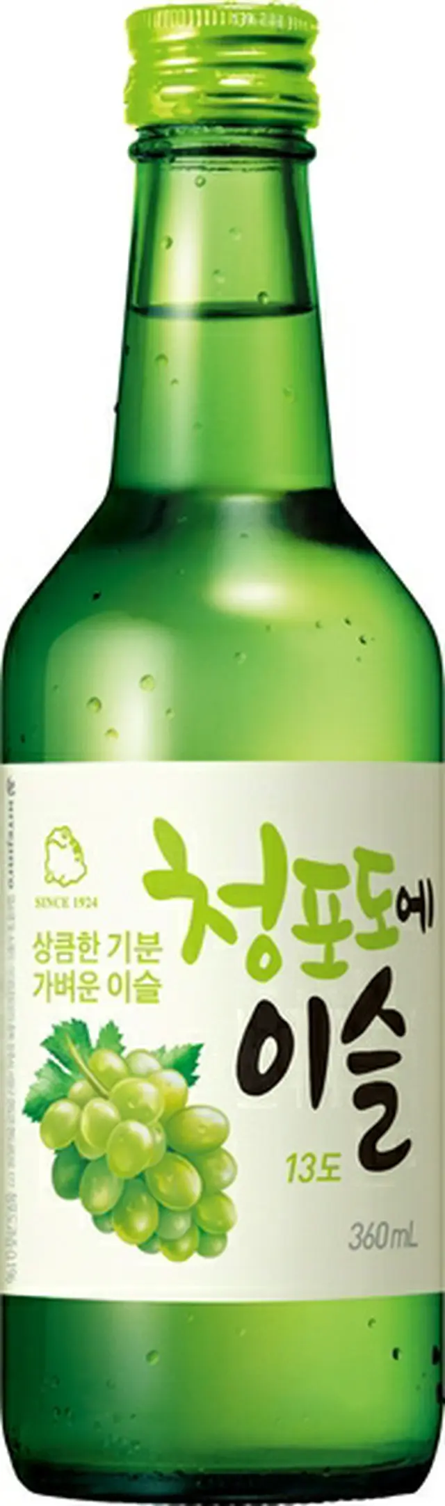 韓国の酒造会社・ハイト眞露は26日、新製品「青葡萄にイスル」が来月7日に発売されることを明らかにした。（提供:news1）