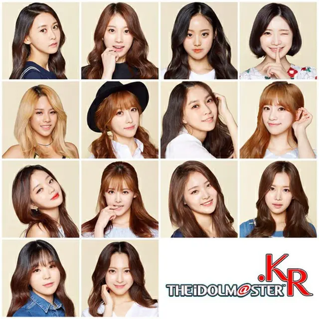 バンダイナムコエンターテイメントの人気コンテンツ「アイドルマスター」の韓国ドラマ実写版「アイドルマスター.KR」のキャストオーディションで、合格者14人が決まった。（オフィシャル）