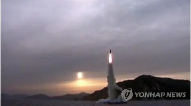 北朝鮮のミサイル発射模様（資料写真）＝（聯合ニュース）