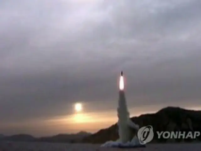 北朝鮮のミサイル発射模様（資料写真）＝（聯合ニュース）