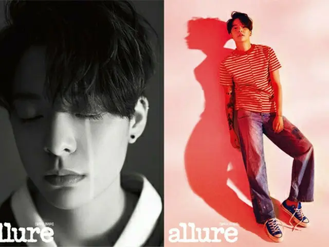 雑誌Allure Koreaは韓国ガールズグループ「f(x)」エンバ(23)とのグラビア撮影をおこなった。(提供:news1)
