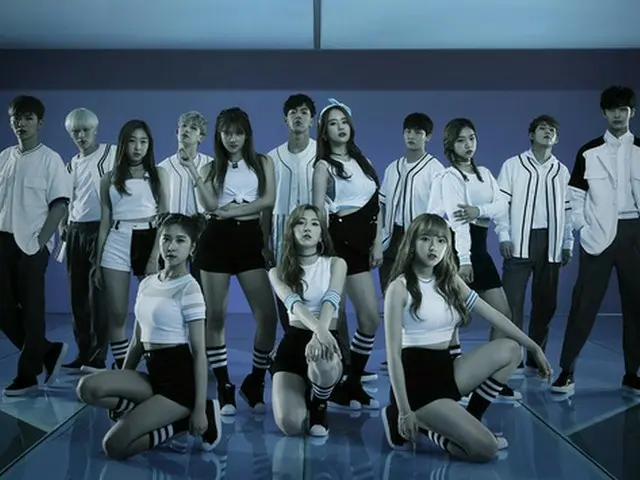 韓国アイドルグループ「MONSTA X」とガールズグループ「宇宙少女」が「Yteen」というユニットを結成した。（提供:news1）
