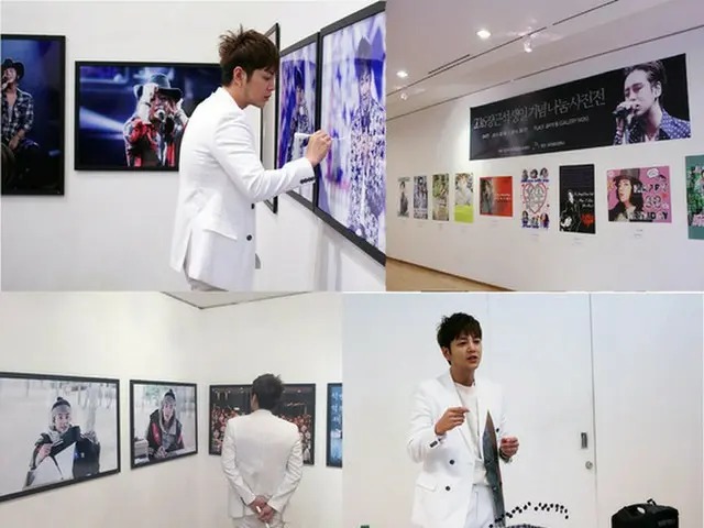 韓国俳優チャン・グンソクの誕生日を迎え、ファンが主催した分かち合い写真展が開催された。（提供:news1）