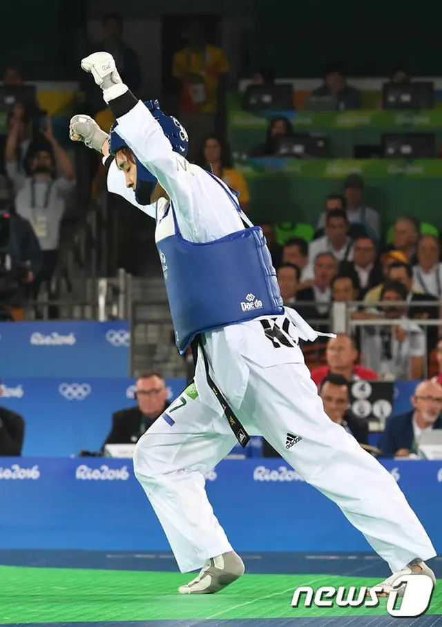 キム・ソヒ（22、韓国ガス公社）が2016リオデジャネイロオリンピックのテコンドー女子49kg級で金メダルを獲得した。