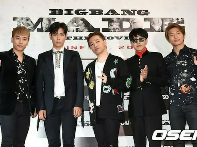 「BIGBANG」がデビュー10周年のコンサートを開き、気持ちを伝えた（提供:OSEN）