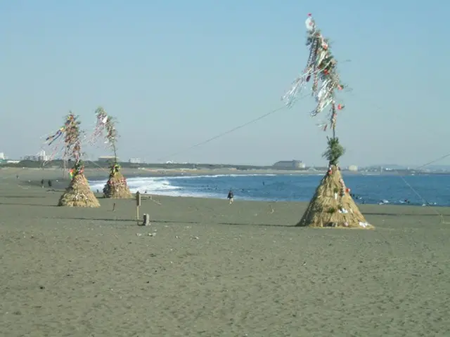 若光が上陸した神奈川県・大磯の海岸（写真提供:ロコレ）