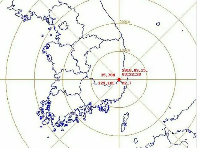 秋夕（旧盆）連休中の韓国で余震続く…慶州でM2.7＝計315回の余震を観測（提供:news1）