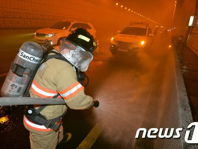 韓国・ソウル市、トンネル火災事故に備え27日に合同訓練実施（提供:news1）