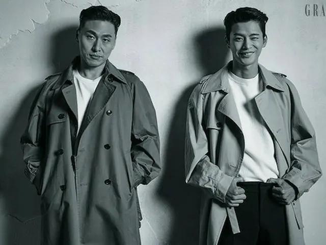 「ショッピング王ルイ」に出演中のソ・イングクとオ・デファンがグラビアでセクシーさをアピールした(提供:OSEN)