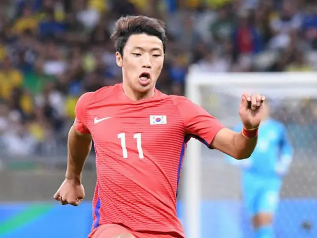 韓国サッカー代表チームのFWファン・ヒチャン（20）が2ゴールを爆発し、ザルツブルクの欧州リーグ初勝利を導いた。（提供:OSEN）