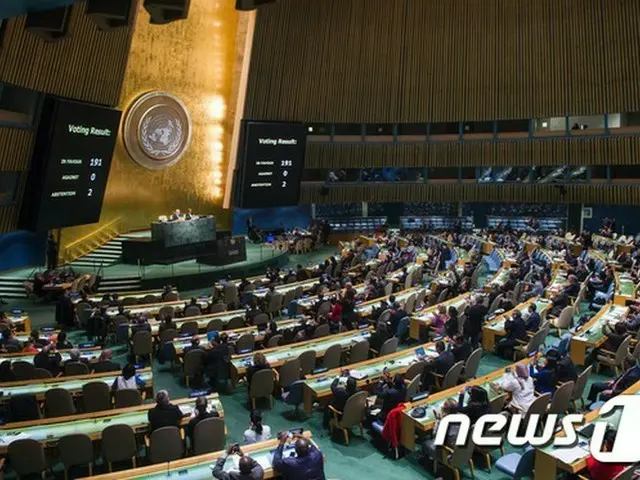 国連、北朝鮮・人権決議案を採択=「人権危機緩和のための資金が核プログラムに転用」と懸念