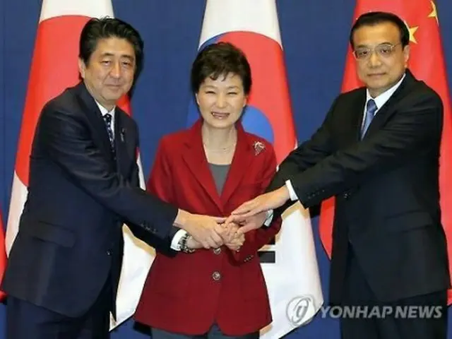 韓日中首脳（資料写真）＝（聯合ニュース）