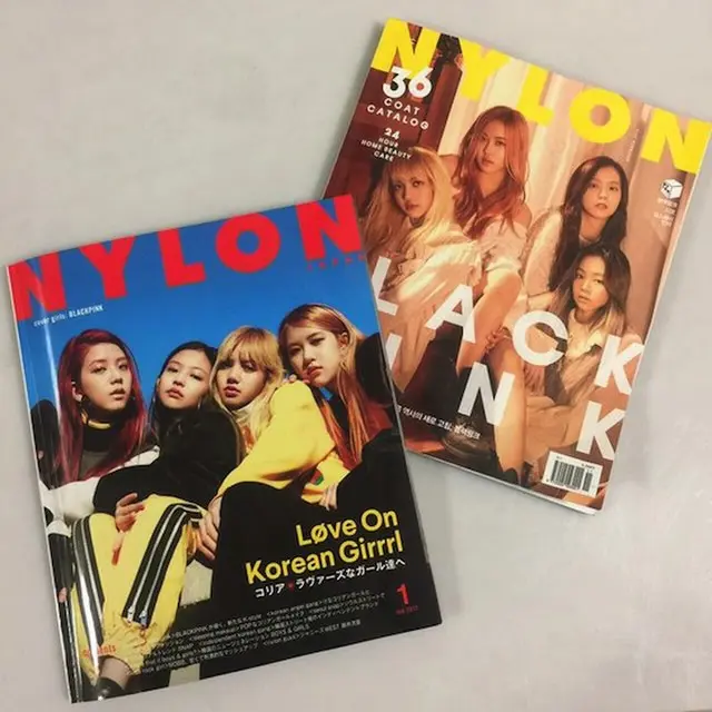 「BLACKPINK」が表紙に抜てきされた日韓2つの「NYLON」が完売を記録した（提供:OSEN）