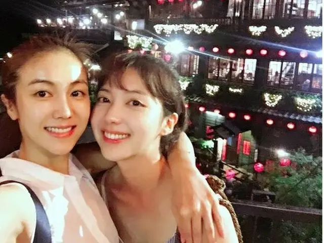 女優チェ・ソジン＆キム・オクビン、”美人姉妹”2ショットを公開（提供:news1）