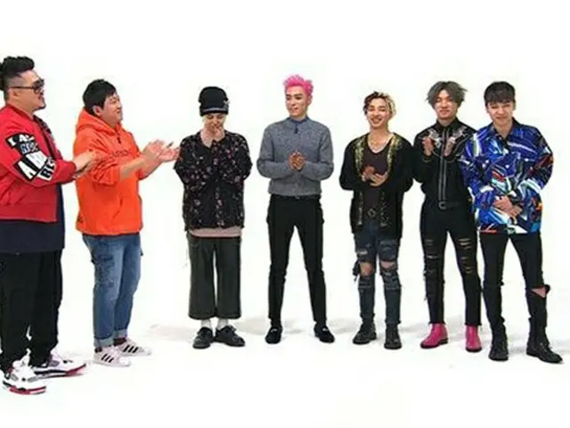 BIGBANGが、2017年の最初の放送のゲストで「週刊アイドル」に出演する。（提供:OSEN）