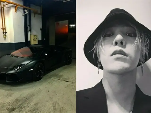 韓国の人気グループ「BIGBANG」のG-DRAGON（28）が自身所有の高級車を公開した。（提供:news1）
