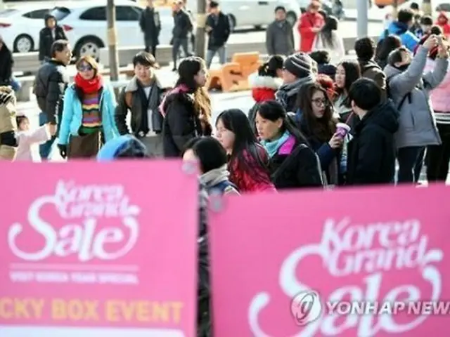 コリアグランドセールの様子(資料写真)=(聯合ニュース)