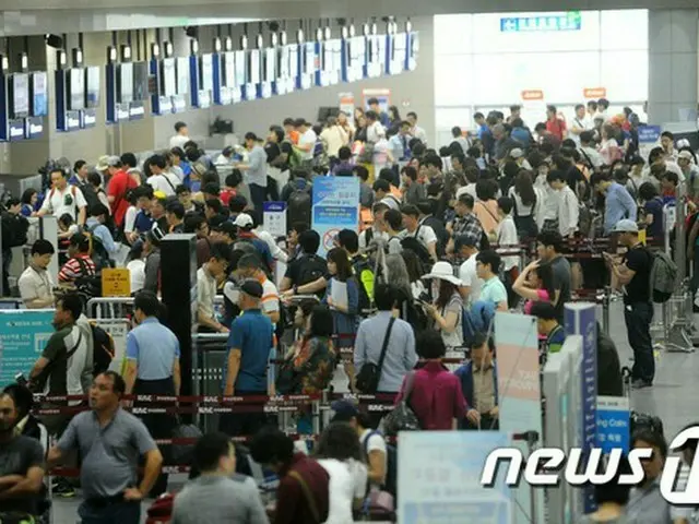 韓国・金海空港、旧正月連休初日に一日最大利用客記録を更新（提供:news1）