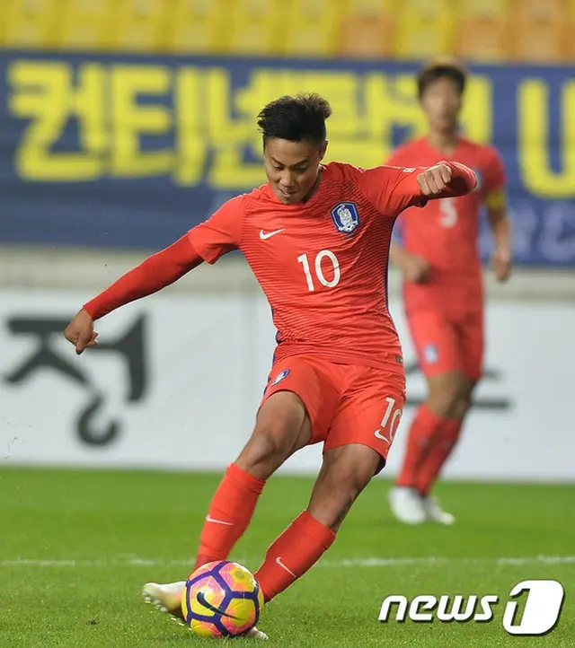 ペク・スンホ2ゴール、U-20韓国代表がリオ・アヴェFC（ポルトガル）に逆転勝利