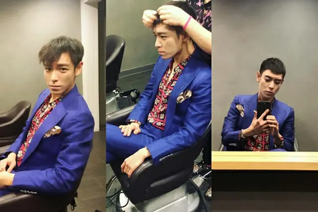 韓国アイドルグループ「BIGBANG」メンバーのT.O.Pが入隊前日の8日、短くなったヘアースタイルを公開した。（提供:OSEN）