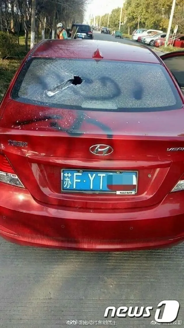 THAAD配備先決定により中国で反韓感情高まる…現代車破損も。