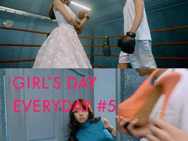 韓国ガールズグループ「Girl’s Day」ヘリ（22）とミナ（23）のミュージックビデオ（MV）ティザーが公開された。（提供:OSEN）