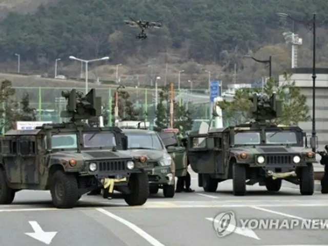 韓米合同軍事演習の一環として行われた対テロ訓練の様子（資料写真）＝（聯合ニュース）