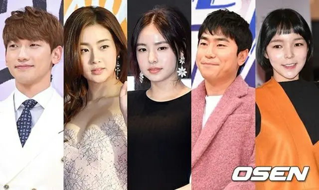韓国俳優Rain(ピ)、カン・ソラ、ミン・ヒョリン、パク・チンジュ、イ・シオンが映画「オム・ボクトン」で集合する。