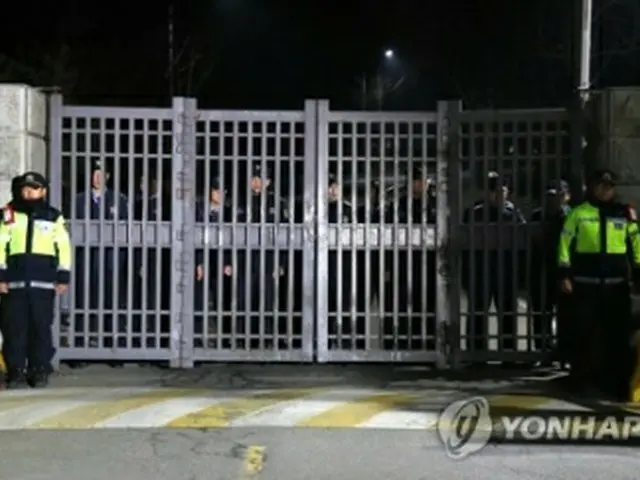 朴容疑者が収監されたソウル拘置所＝（聯合ニュース）