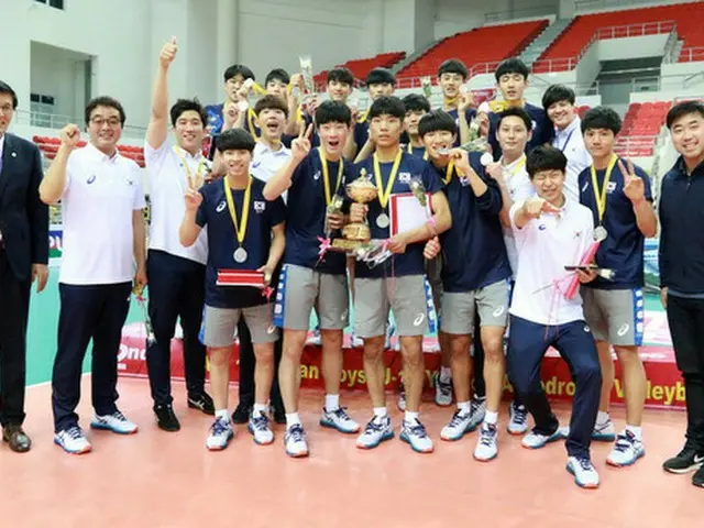 ＜バレーボール＞U-19韓国代表、日本に破れアジア選手権準優勝（提供:news1）