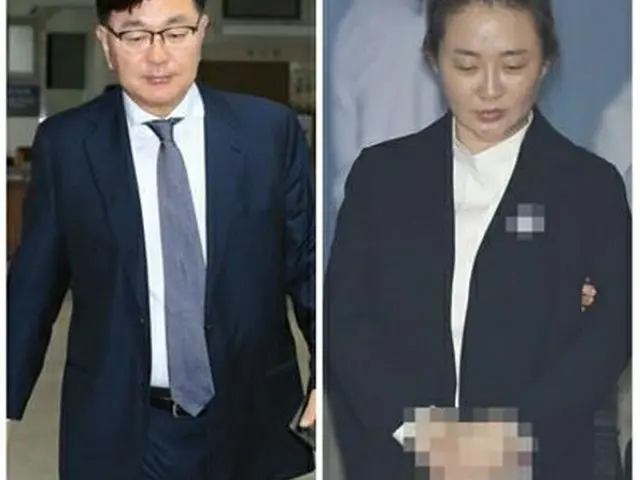 キム被告（左）と妻のパク被告（資料写真）＝（聯合ニュース）