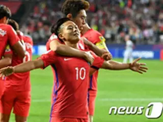 ＜サッカーU-20 W杯＞韓国、イ・スンウ＆ペク・スンホのゴールでアルゼンチンに勝利＝ベスト16進出