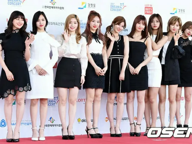 韓国ガールズグループブランド評判の6月ビックデータ分析結果、1位が「TWICE」、2位は「LOVELYZ」、3位が「Red Velvet」となった。(提供:OSEN)