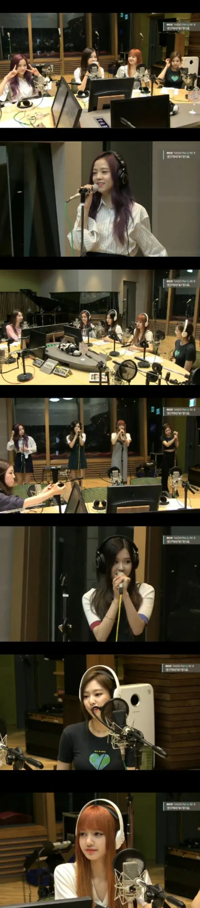 韓国ガールズグループ「BLACKPINK」が、ラジオ番組で様々な魅力を放った。（提供:OSEN）