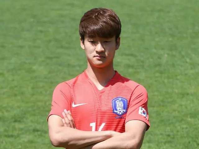 ＜サッカー＞韓国U-22代表チーム、負傷のイ・ユヒョンに変わりイ・サンホンを抜てき（提供:OSEN）